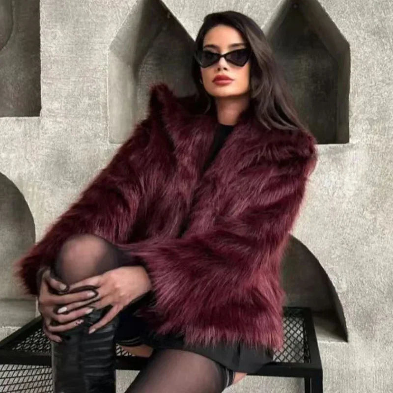 Burgundy Kürk