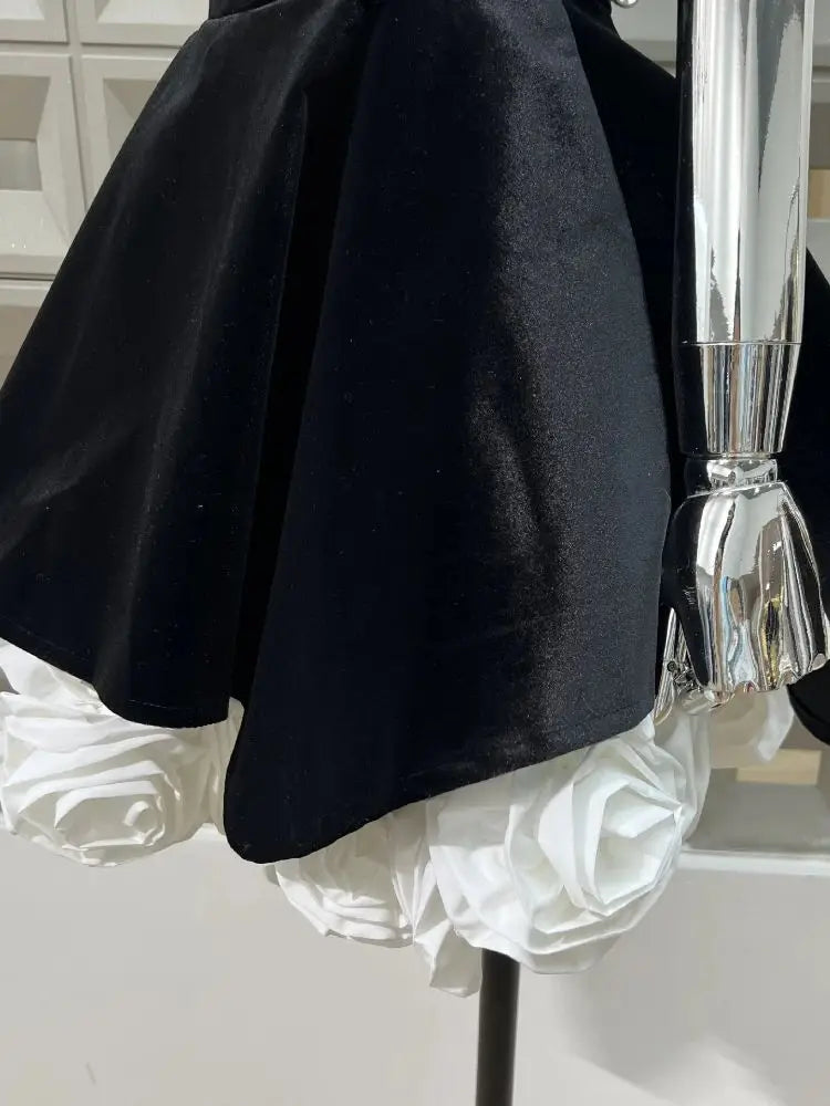 Black Velvet Elbise