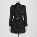 Delicia Blazer Mini Elbise