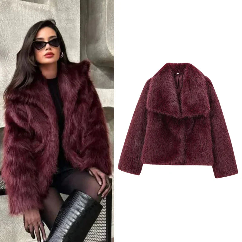 Burgundy Kürk