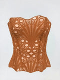 Hollow Out Corset Top
