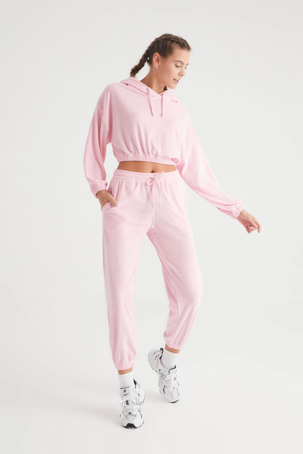 Miki Terry Sweatshirt Pembe