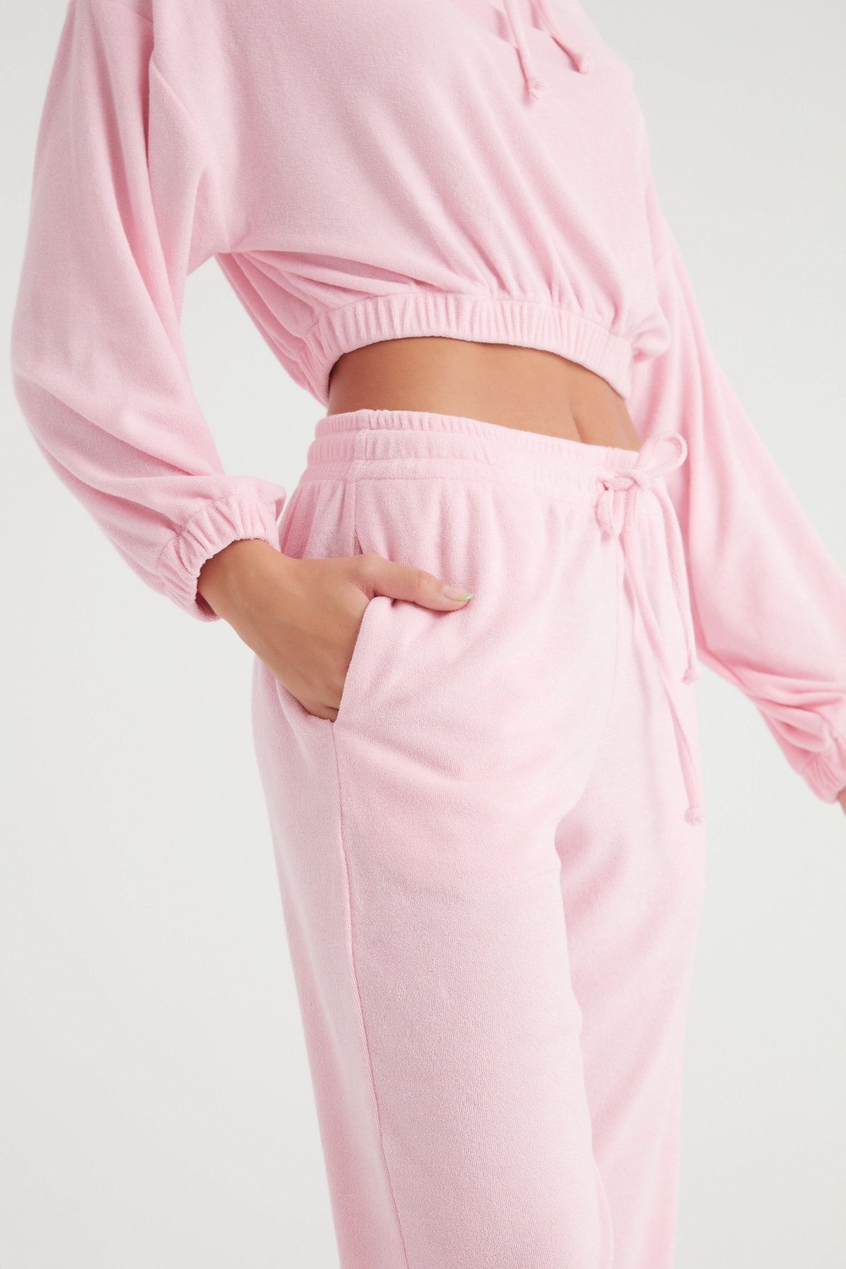 Miki Terry Sweatshirt Pembe