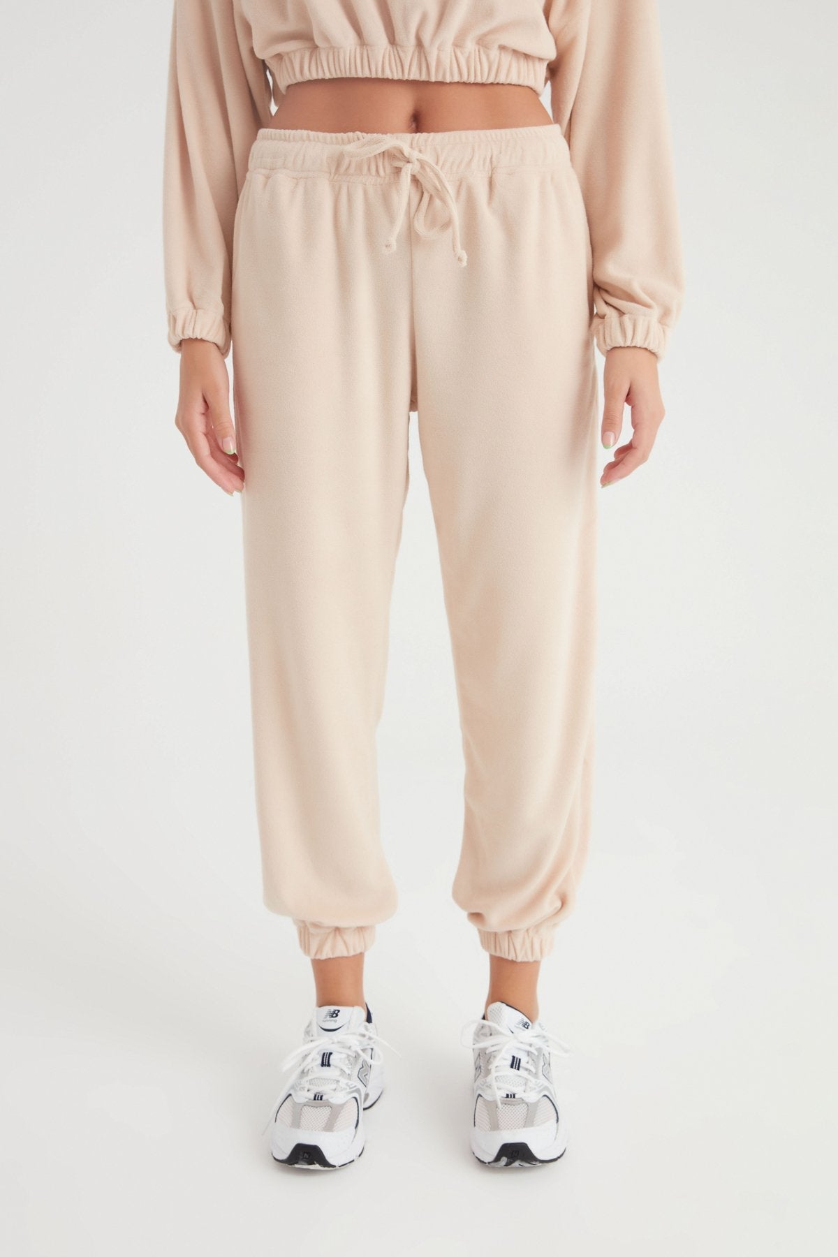 Miki Terry Sweatshirt Bej