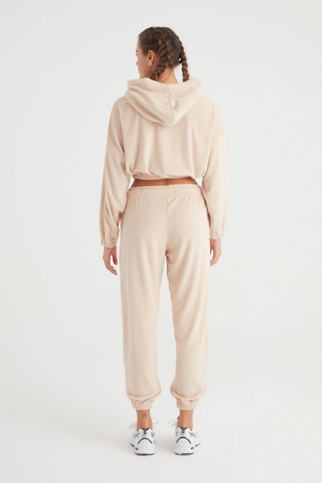 Miki Terry Sweatshirt Bej