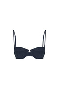 Scarlet Terry Balconette Bikini Üstü Lacivert