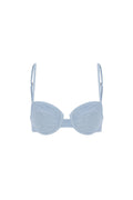 Scarlet Terry Balconette Bikini Üstü Bebe Mavisi