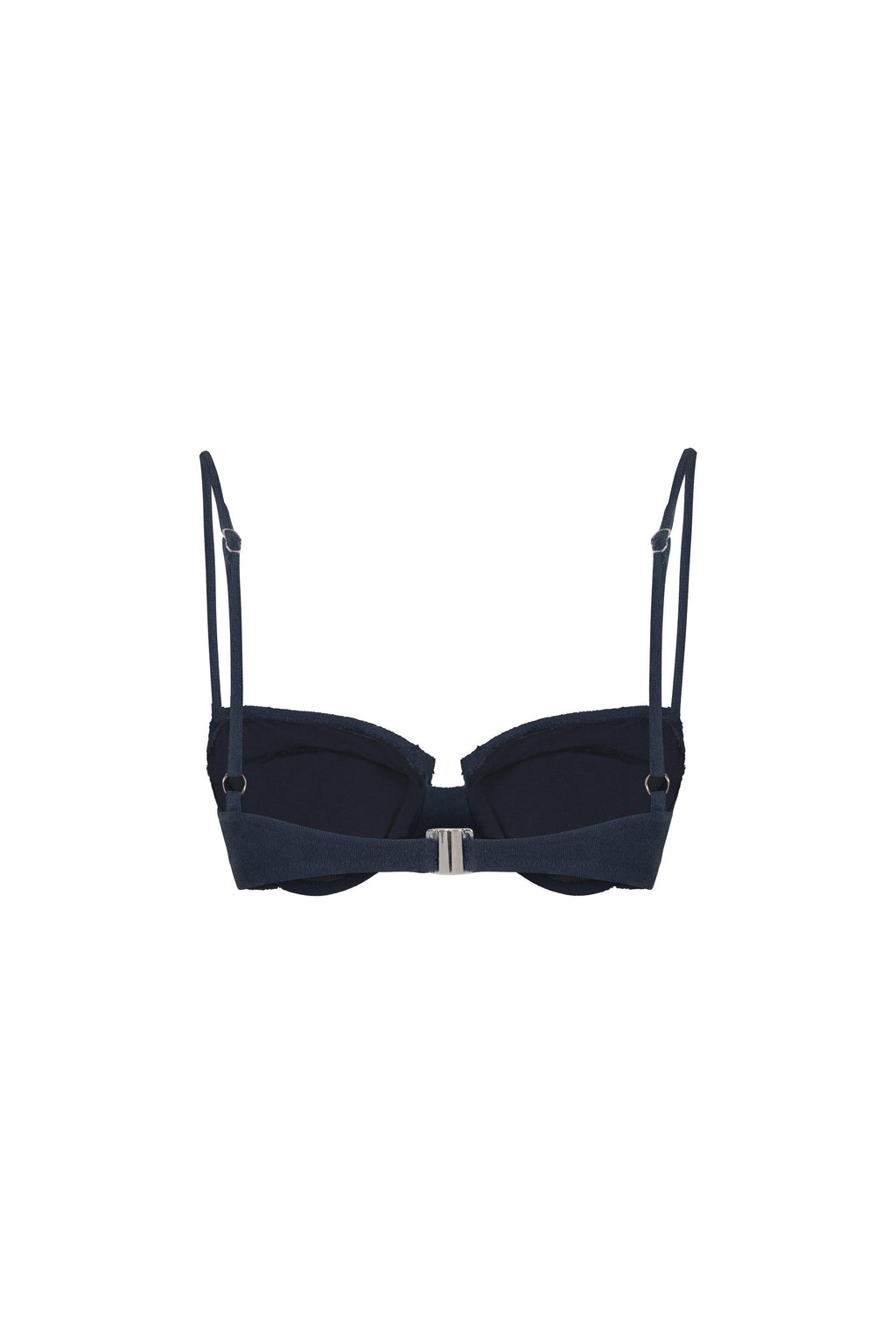 Scarlet Terry Balconette Bikini Üstü Lacivert