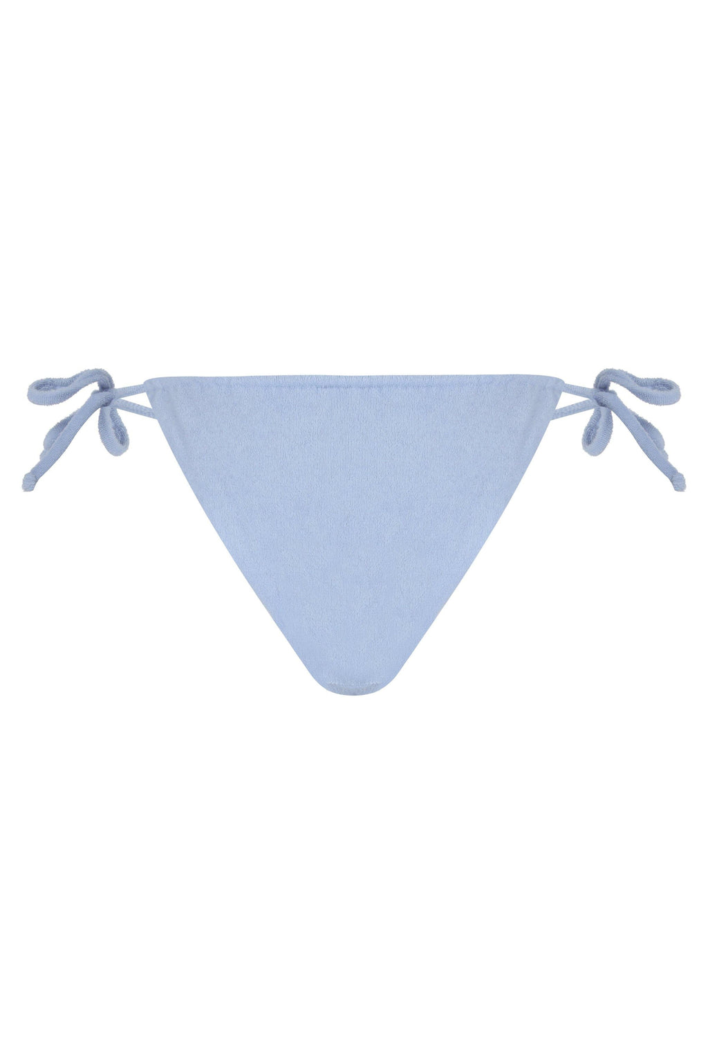 Penelope Büzgülü Terry Bikini Altı Bebe Mavisi