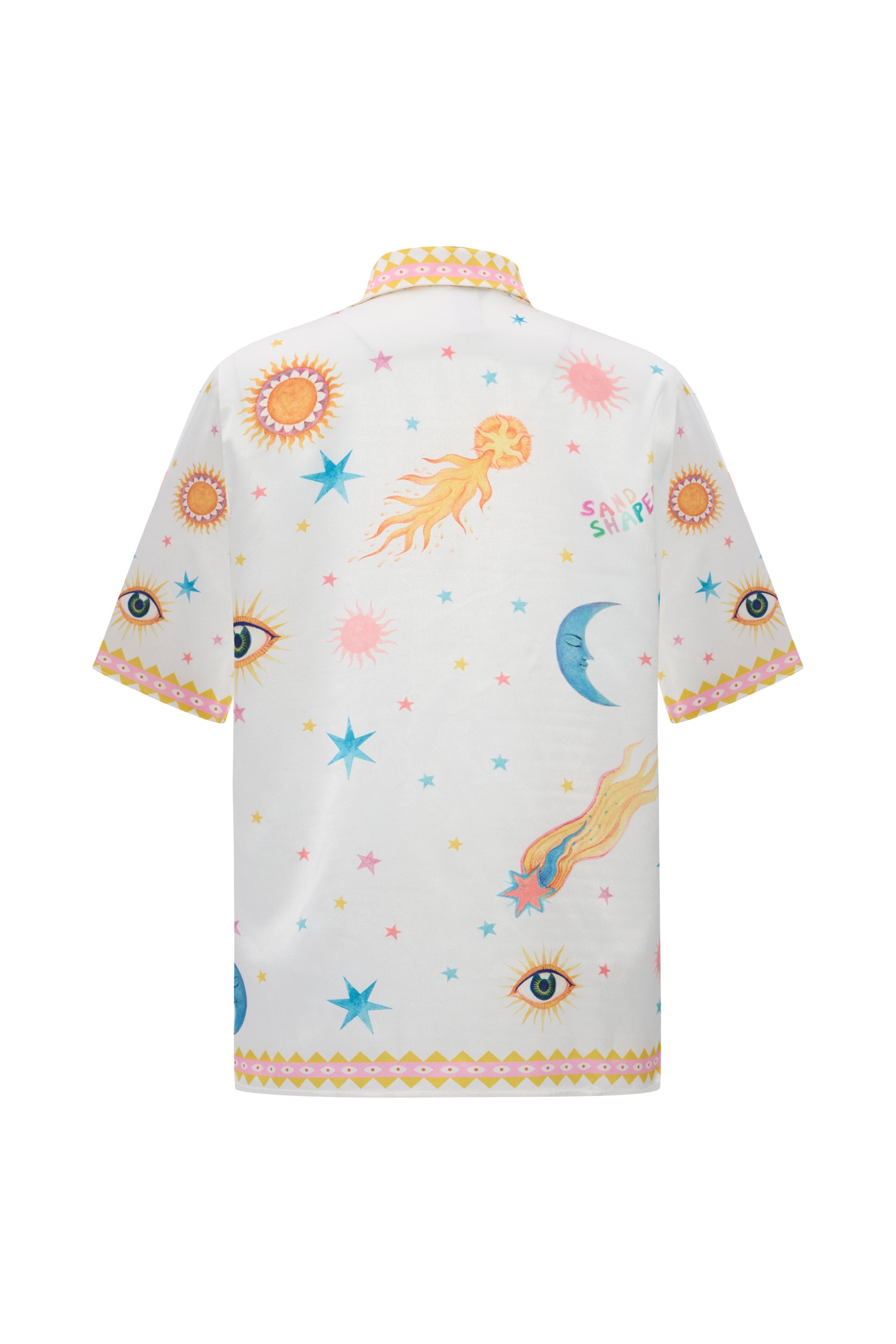Shirt Midheaven Baskılı İpek Twill