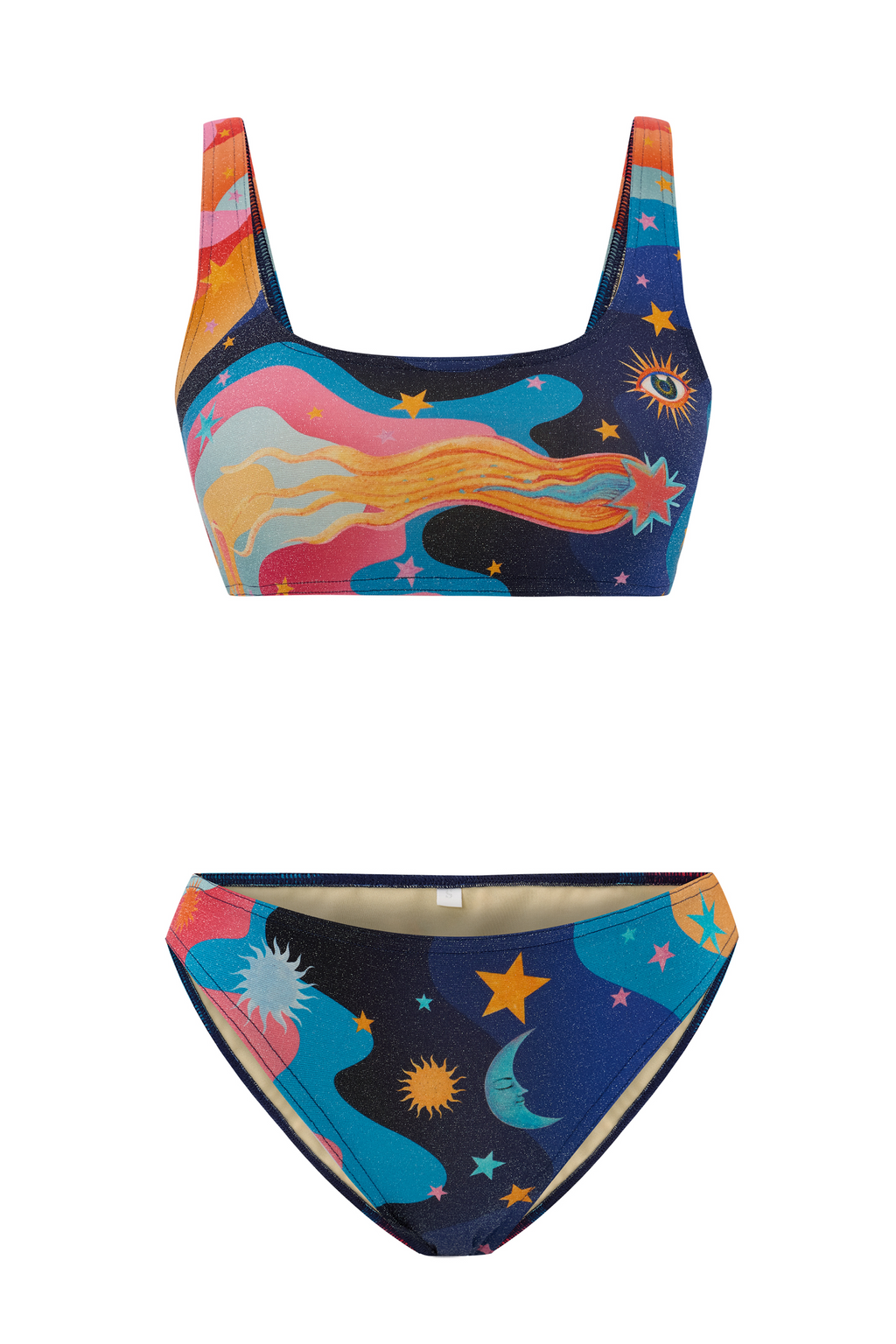 Kappa Simli Baskılı Atlet Bikini Takımı Multi