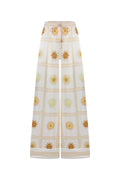 Trousers Visions of the Sun Baskılı İpek Twill