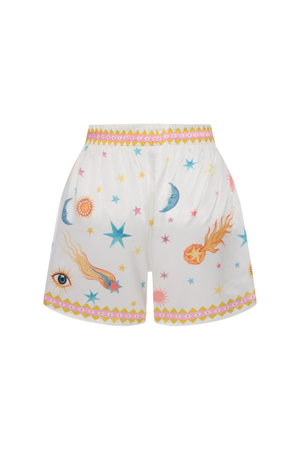 Shorts Midheaven Baskılı İpek Twill