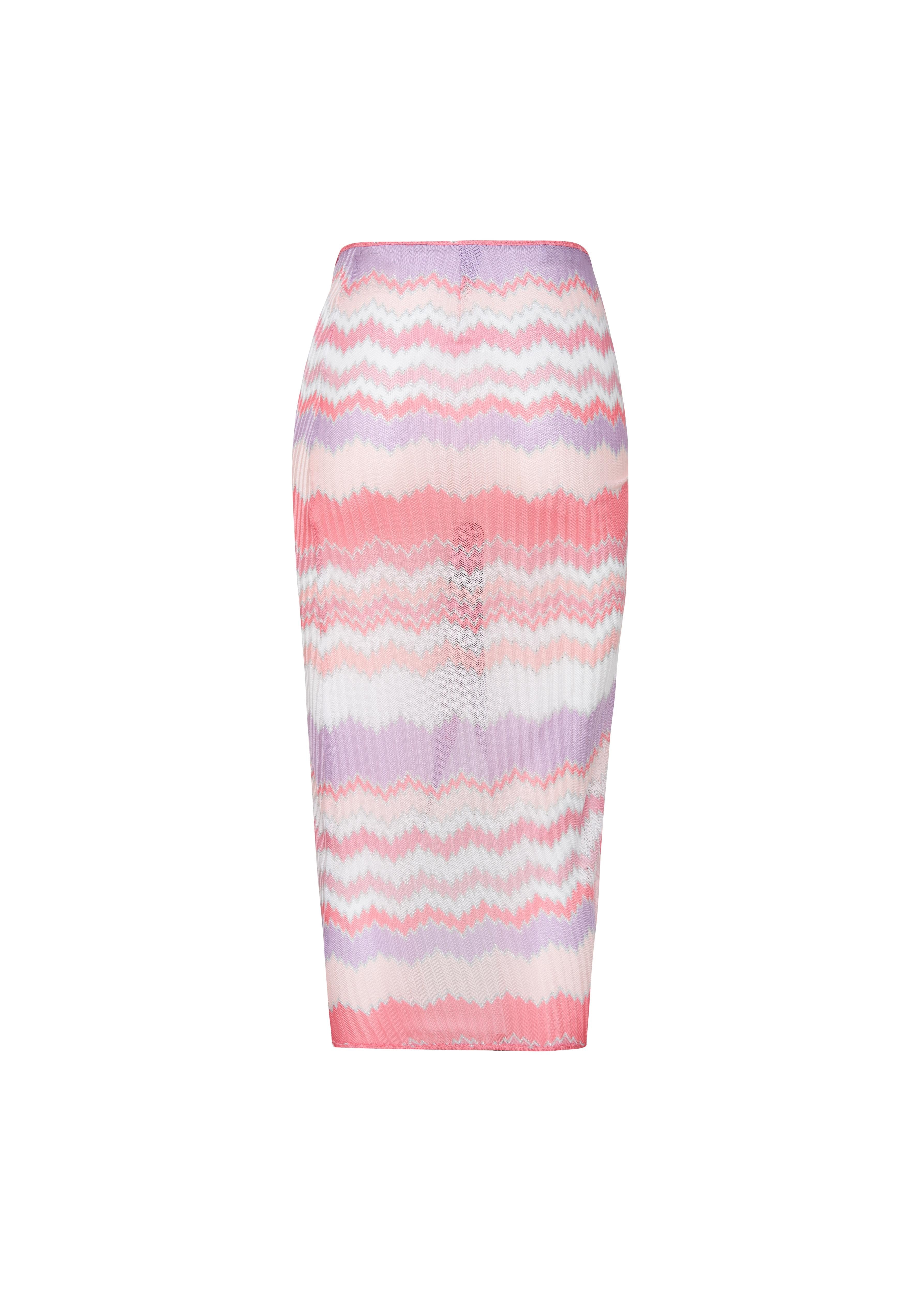 Pareza Örgü Pareo Zigzag Metalik Soleia
