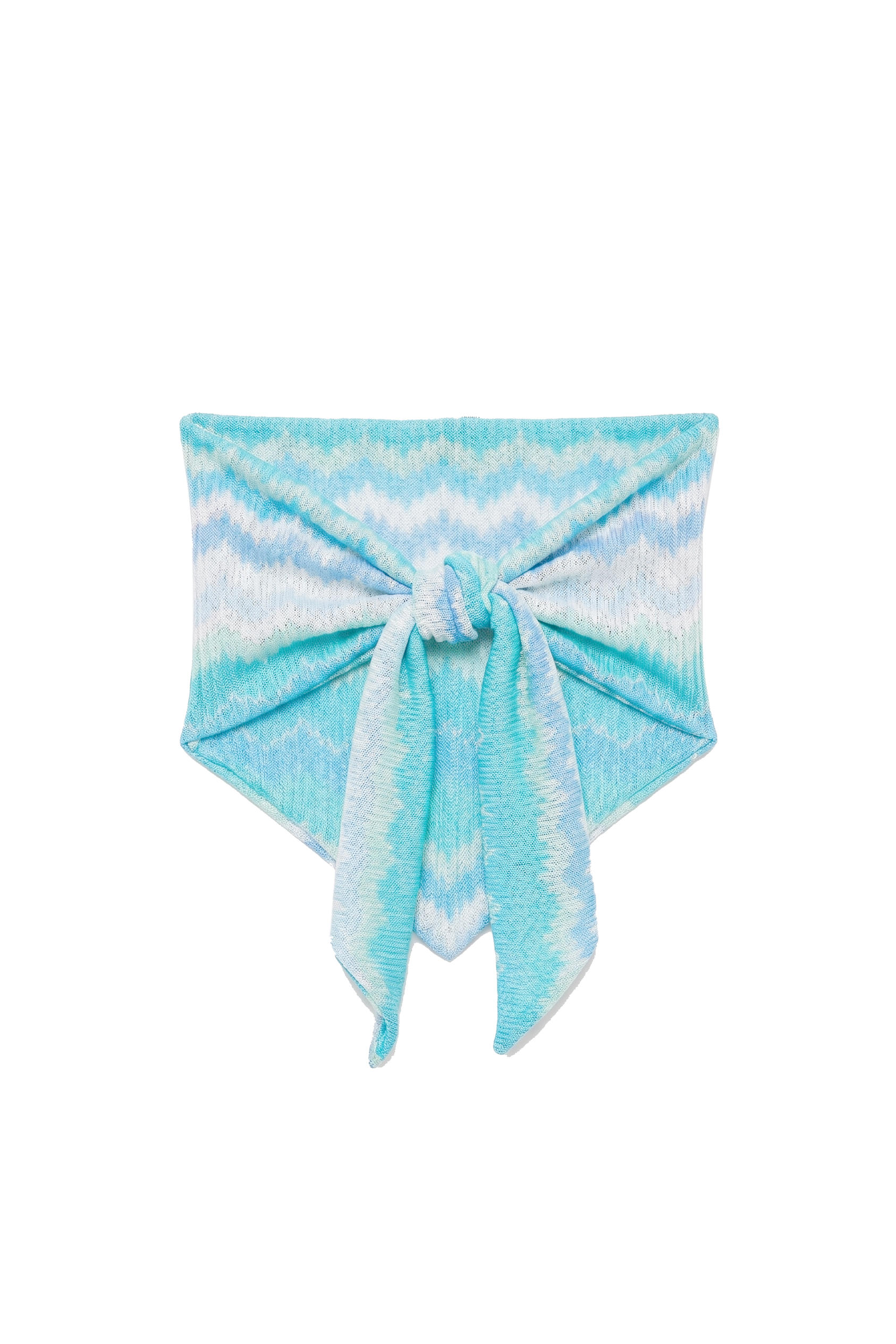 Willow Bandeau Top Zigzag Metalik Almara