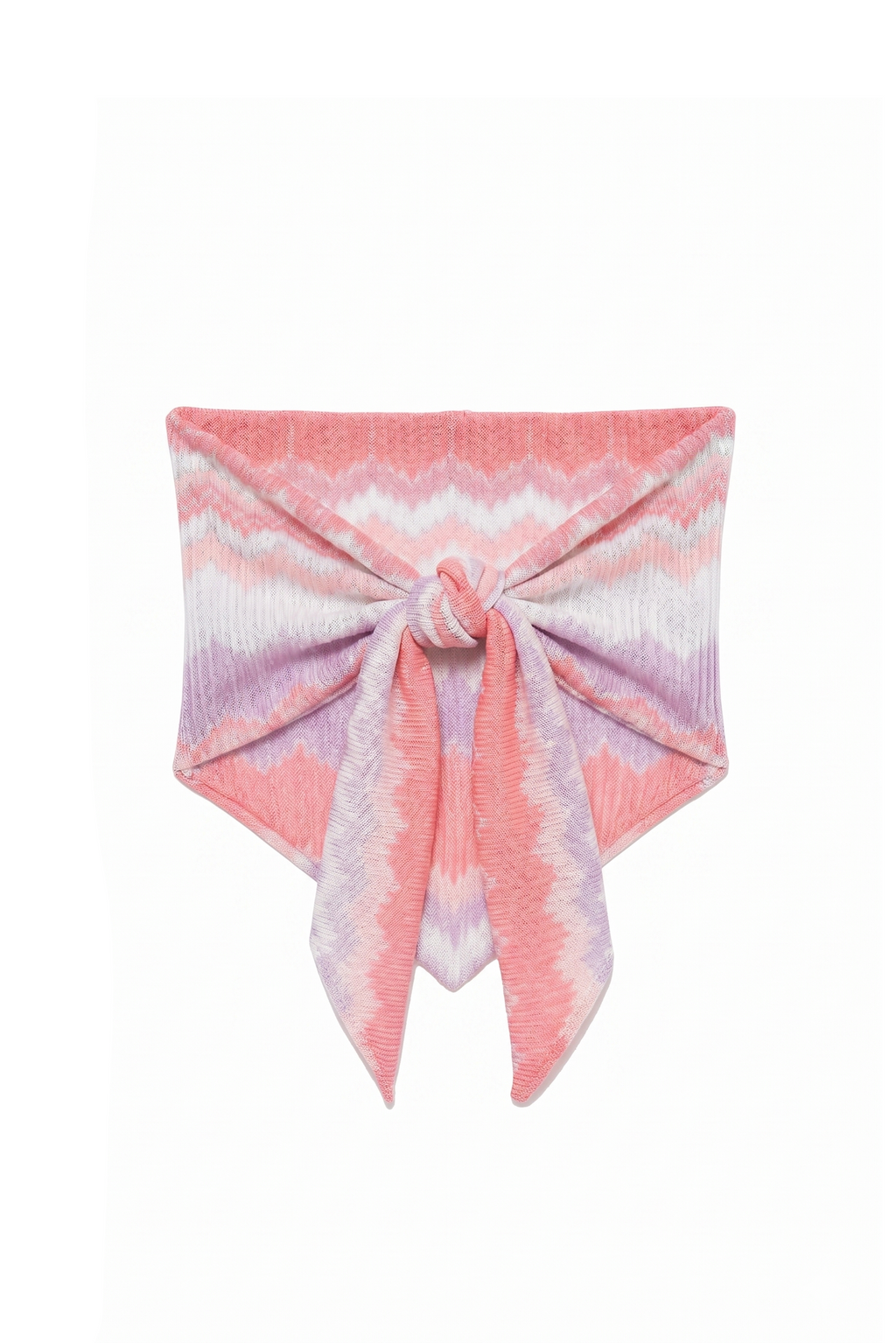 Willow Bandeau Top Zigzag Metalik Soleia