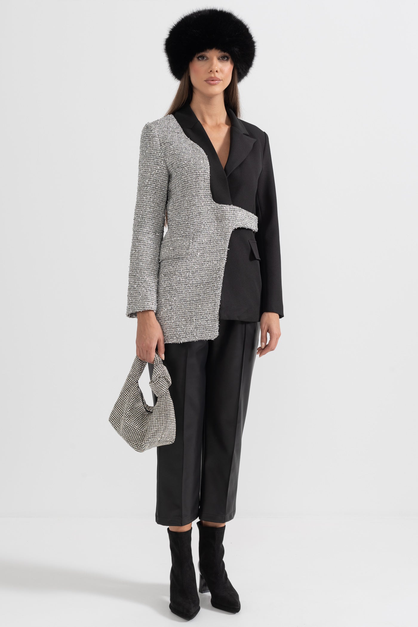 çift renk blazer ceket