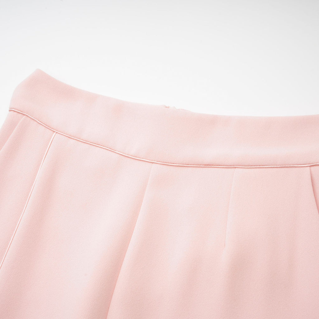 Claretta Renk Bloklu Blazer Ve Pantolon Uyumlu Takım
