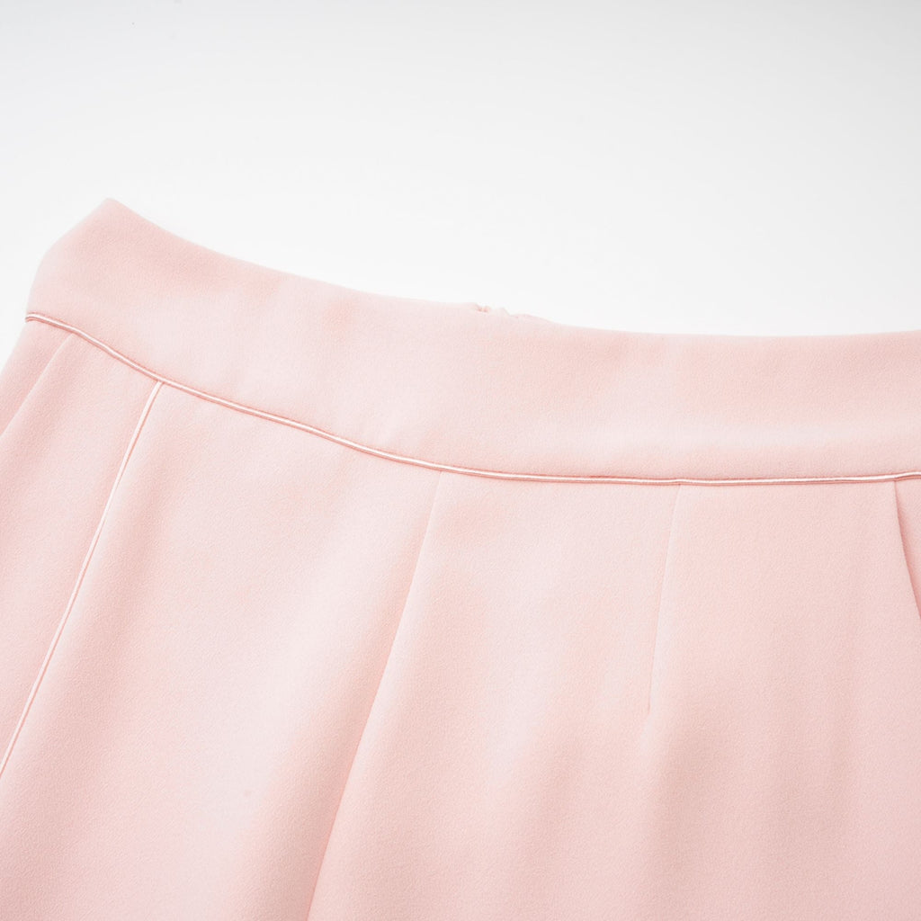 Claretta Renk Bloklu Blazer Ve Pantolon Uyumlu Takım