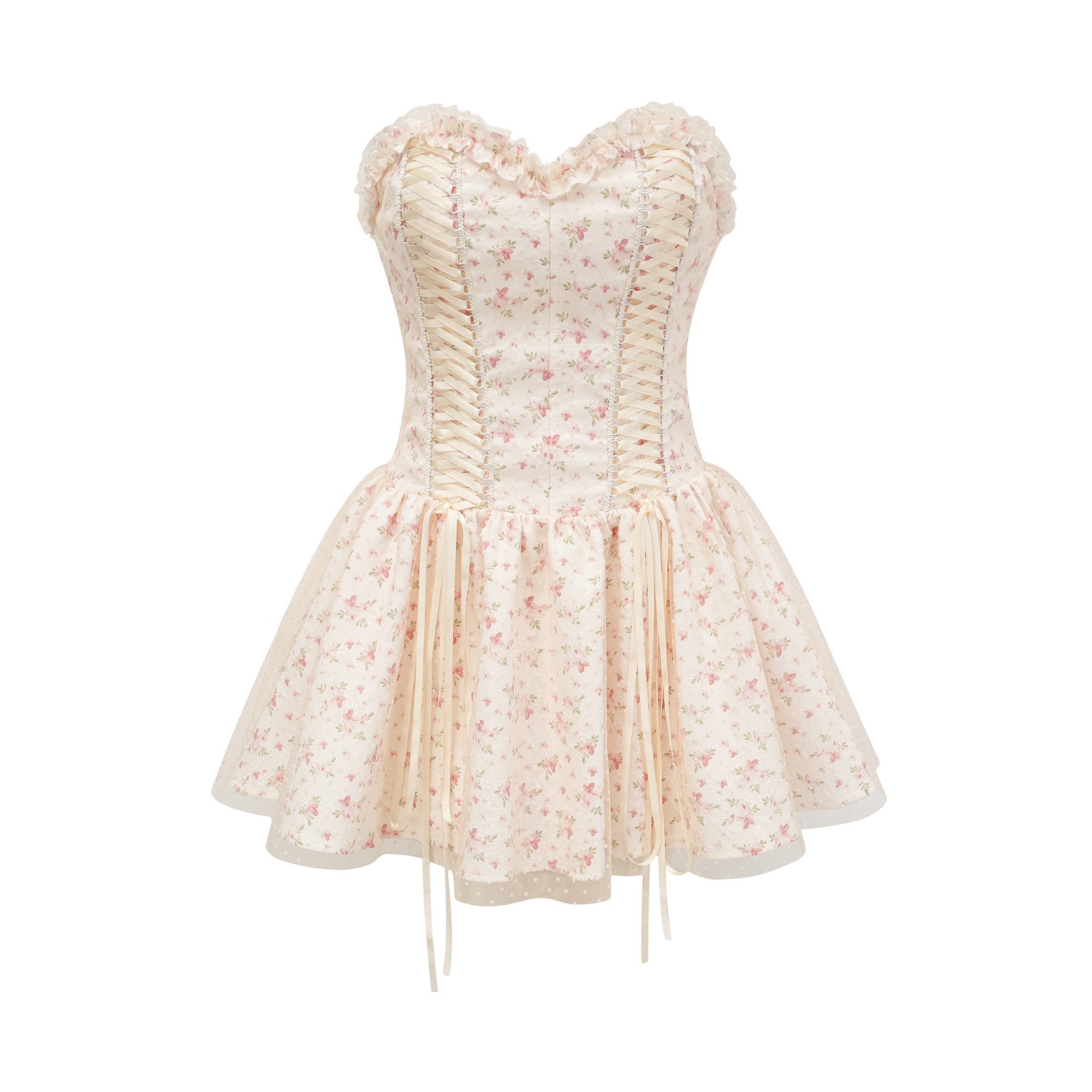 Gisèle çiçek mini elbise