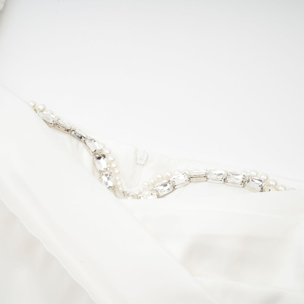 Avalon Kristal Dantelli Mini Elbise