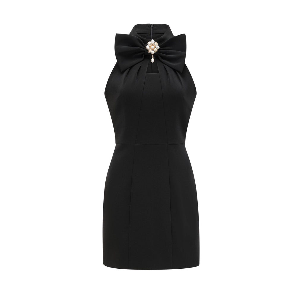 Lanetta fiyonk mini elbise