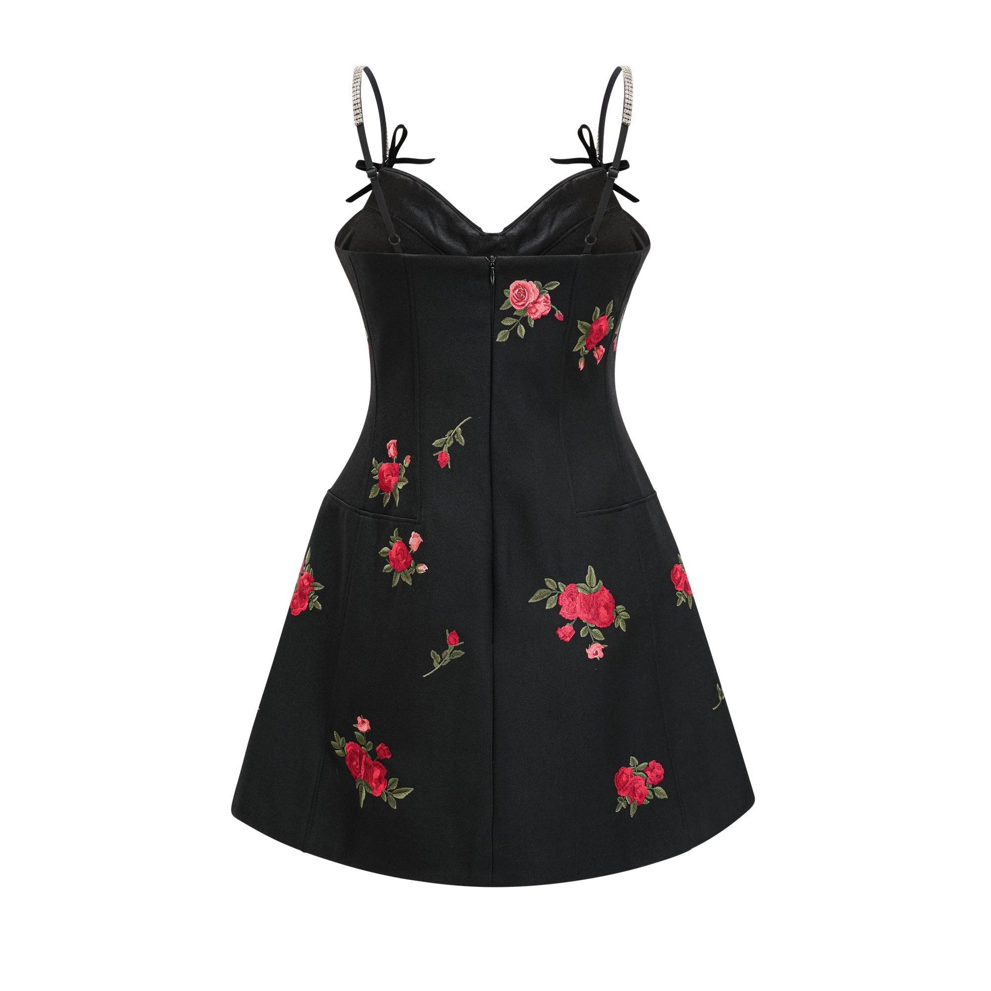 Jovanna çiçek mini elbise