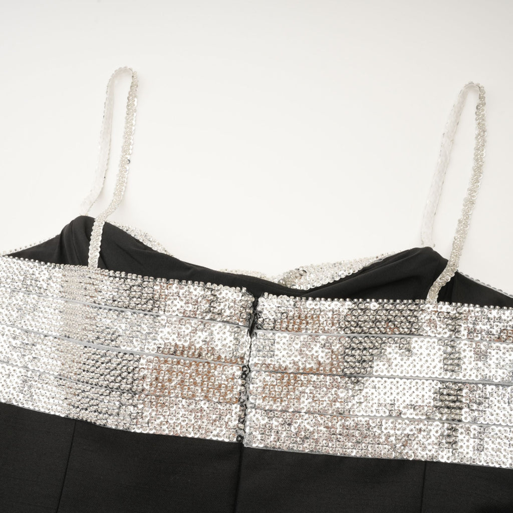 Lourdes fiyonk mini elbise