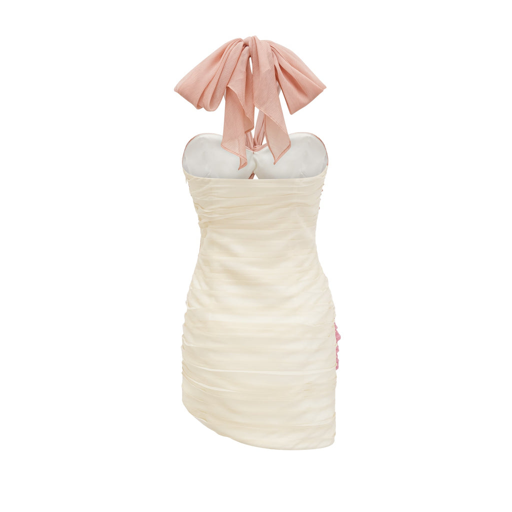 Camille Kesim Dantelli Mini Elbise