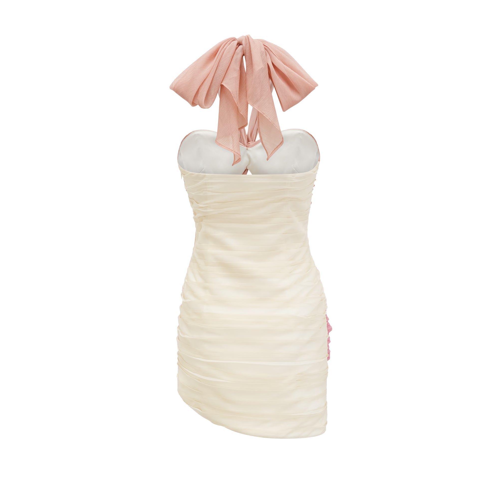 Camille Kesim Dantelli Mini Elbise