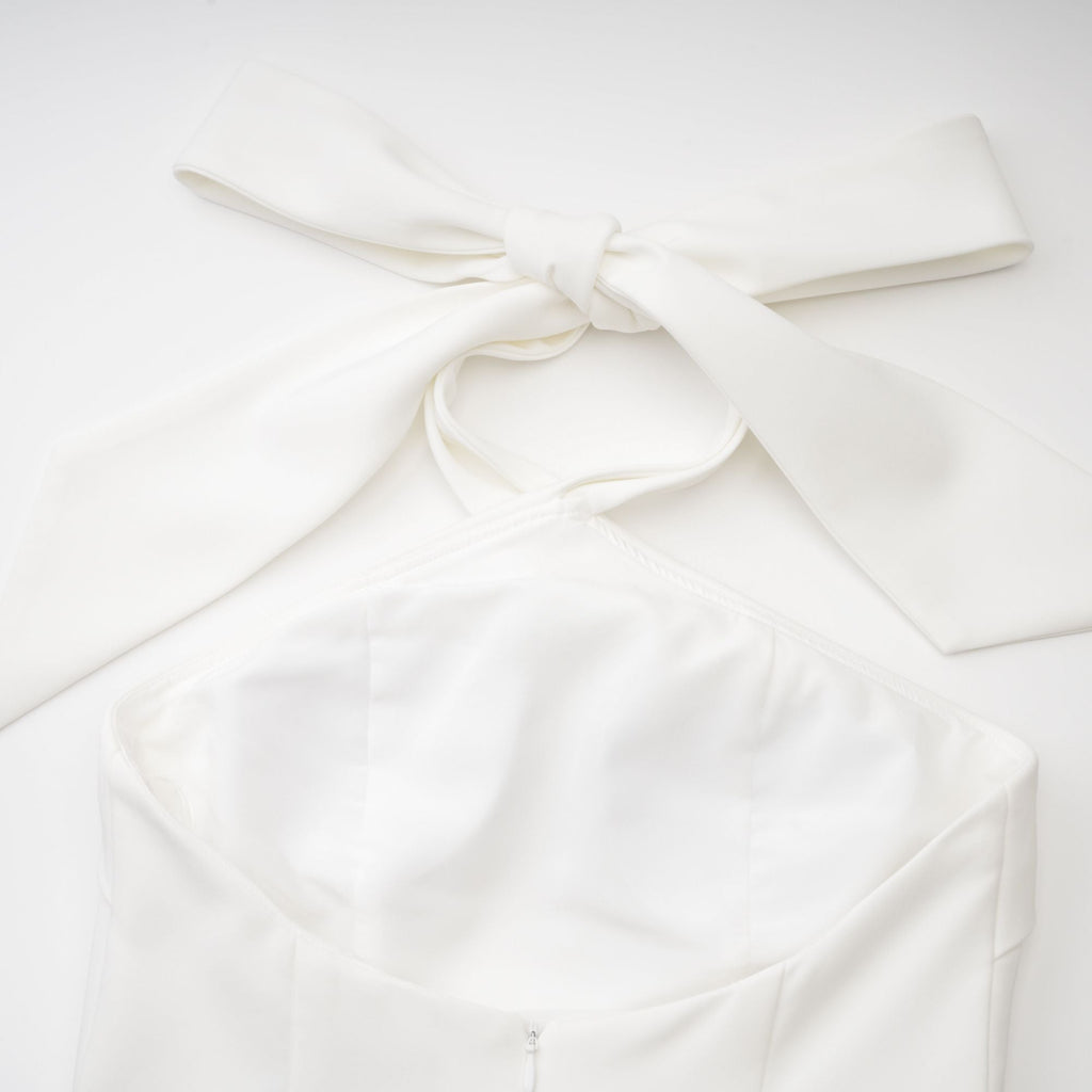 Azzurra midi elbise