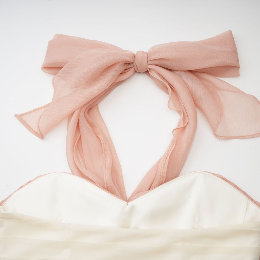 Camille Kesim Dantelli Mini Elbise