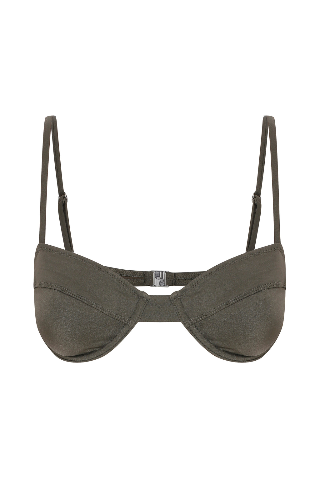 Scarlet Balconette Cup Bikini Üstü Sage