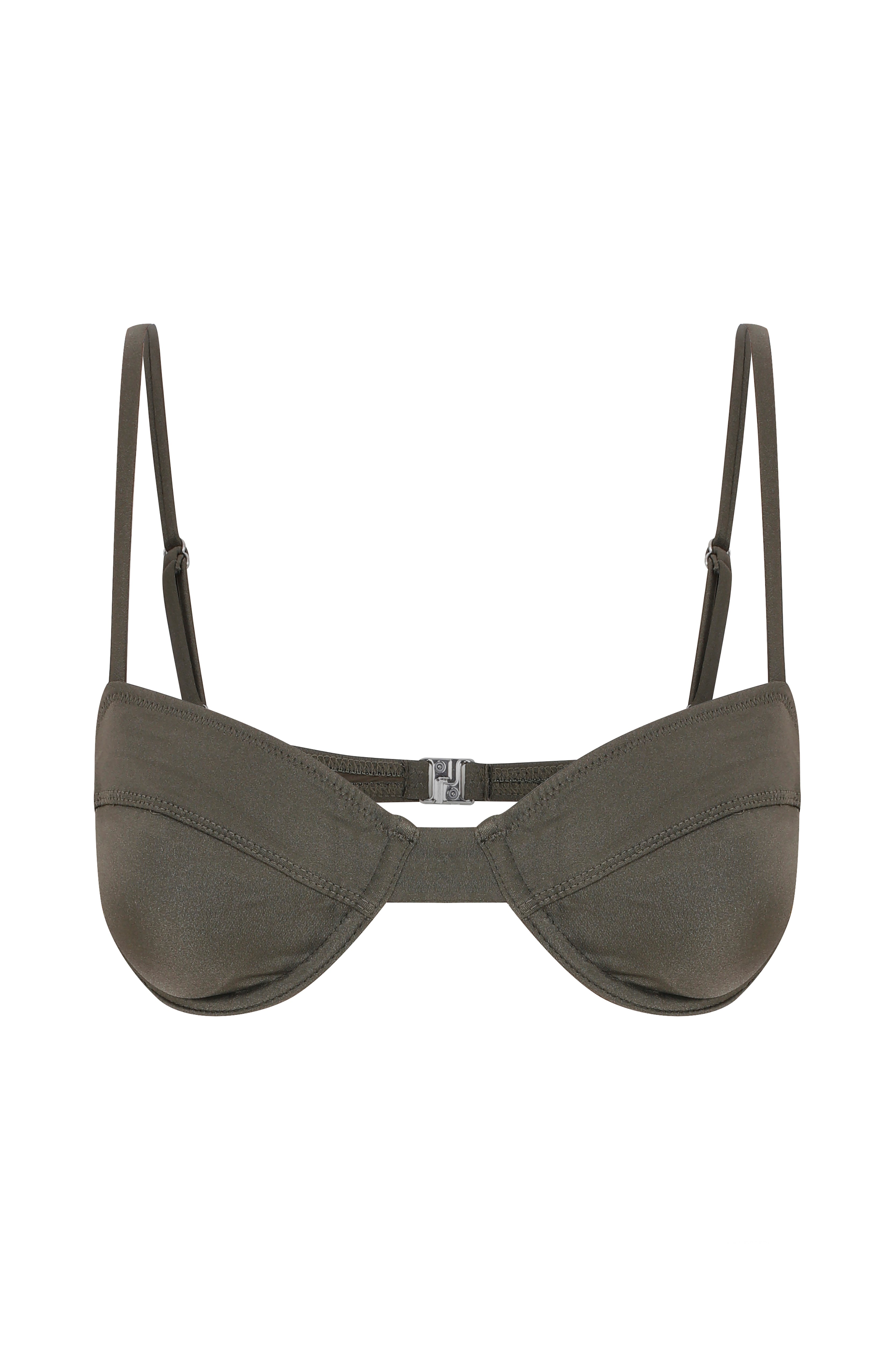 Scarlet Balconette Cup Bikini Üstü Sage