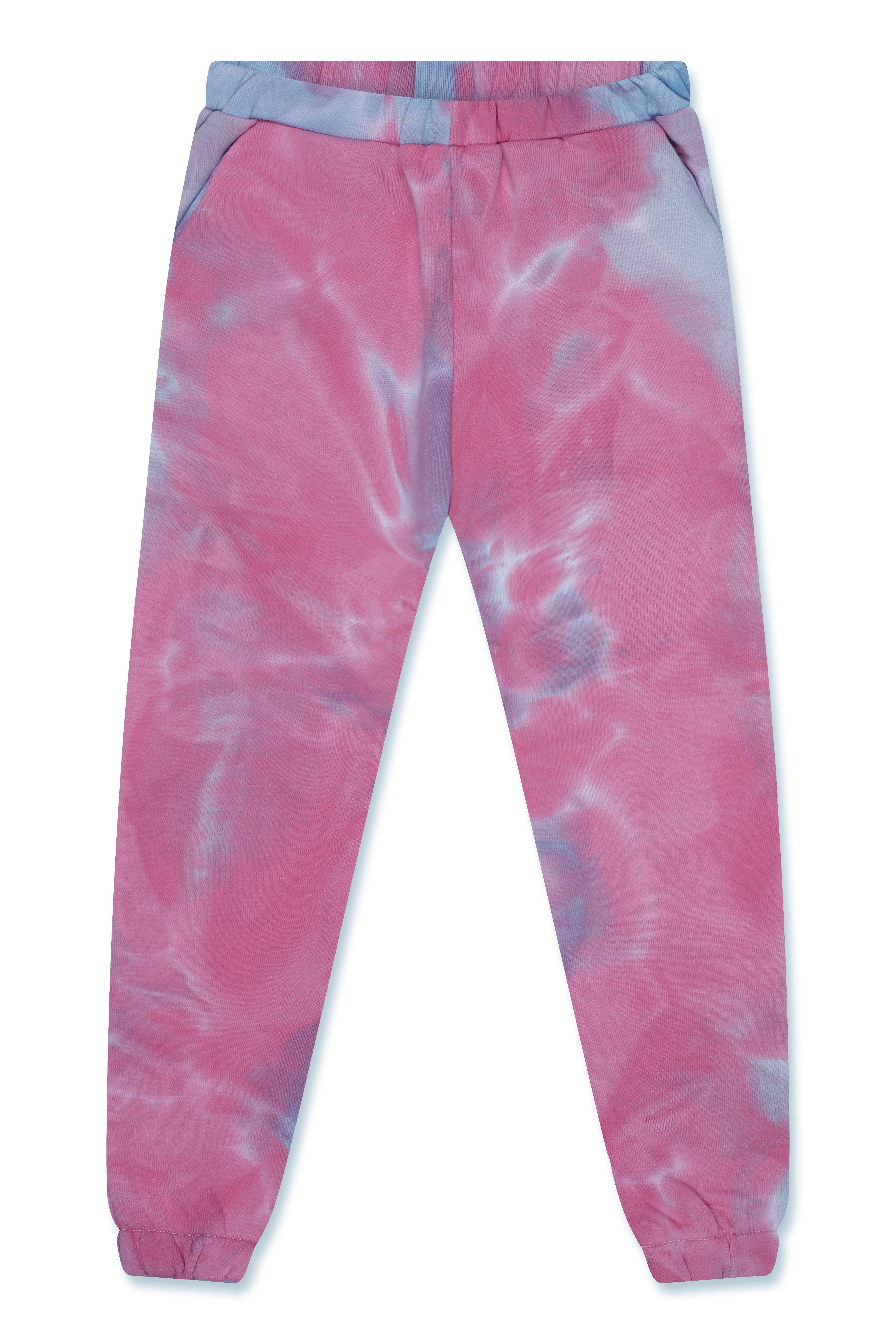 Çocuk Batik Eşofman Pembe