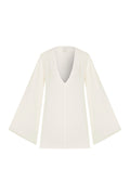 Elle Cotton Gauze Mini Elbise Beyaz