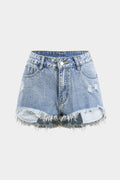 Denim Cepli Şort