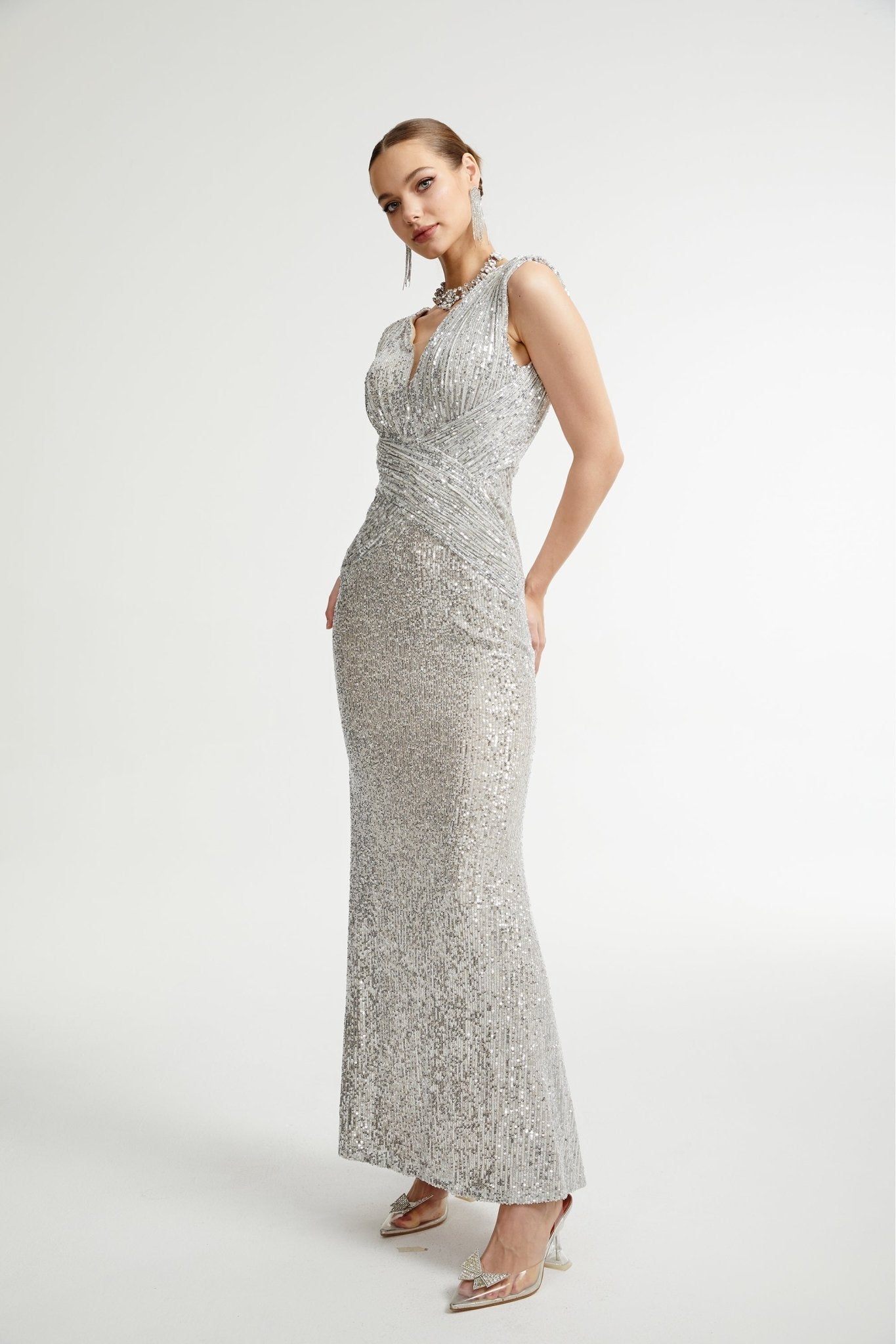 Caelia maxi elbise