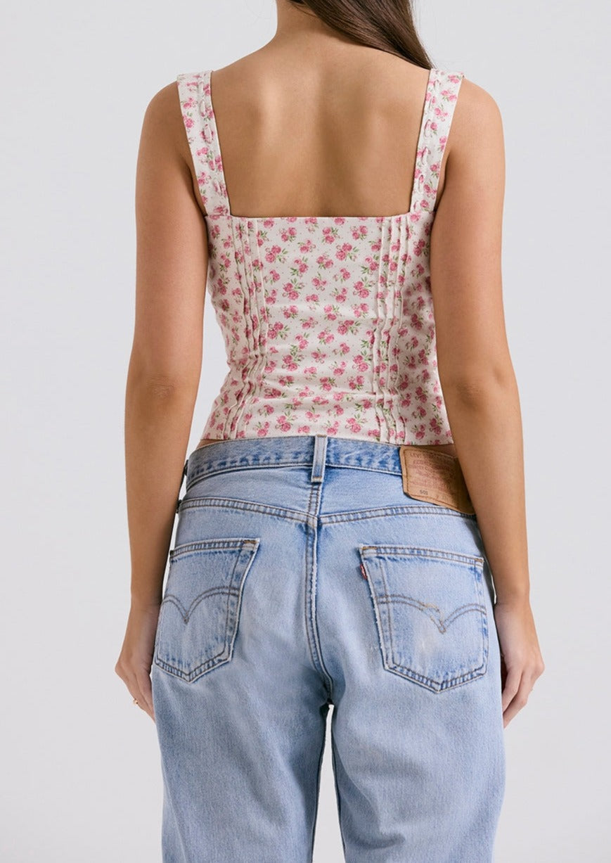 Daniela Çiçek Baskılı Crop Büstiyer ®