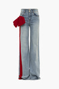 Fiyonk Detaylı Jean