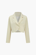Crop Blazer Ceket