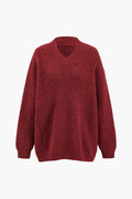 Basic Triko Uzun Kollu top