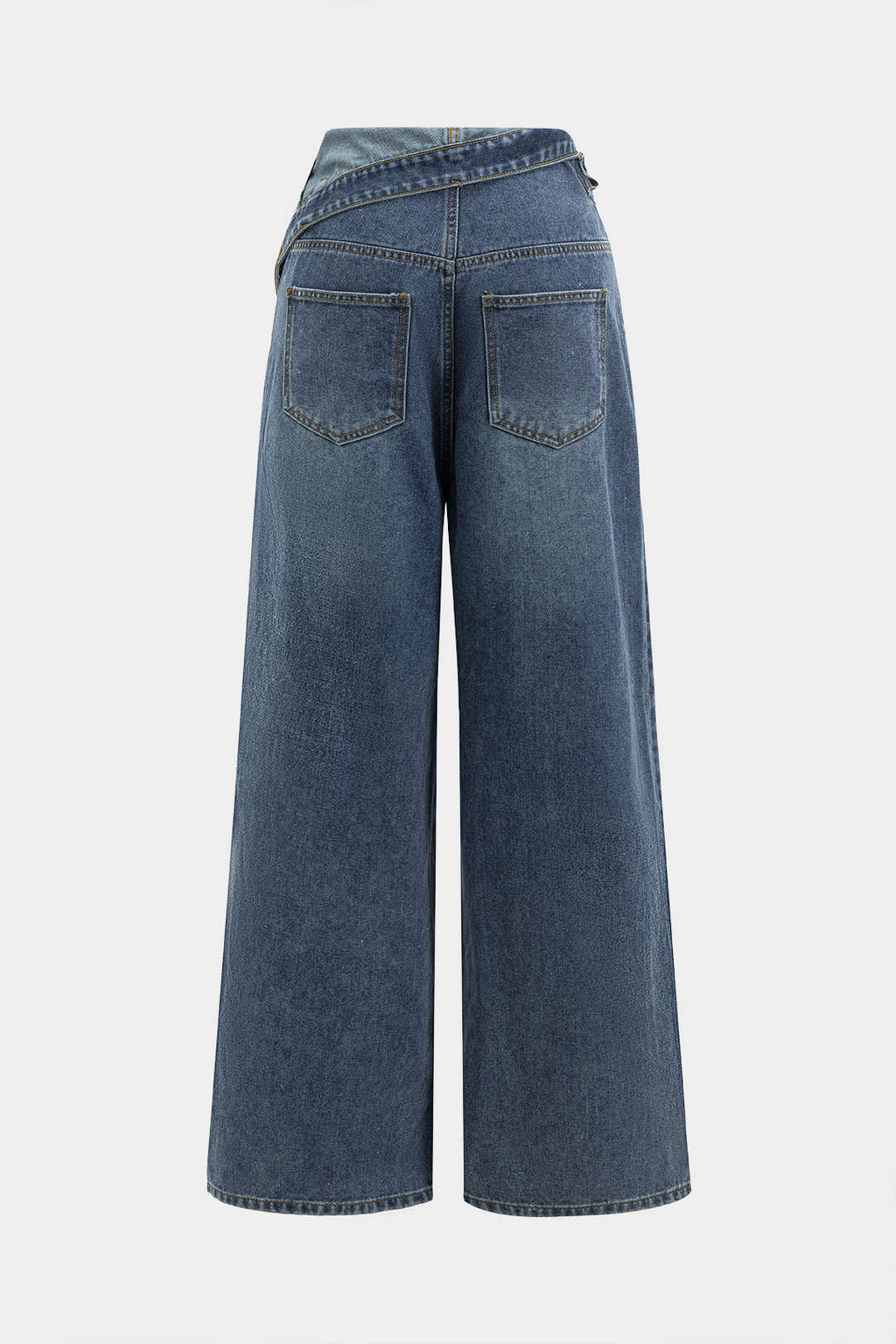 Yüksek bel Denim Barrel Kot