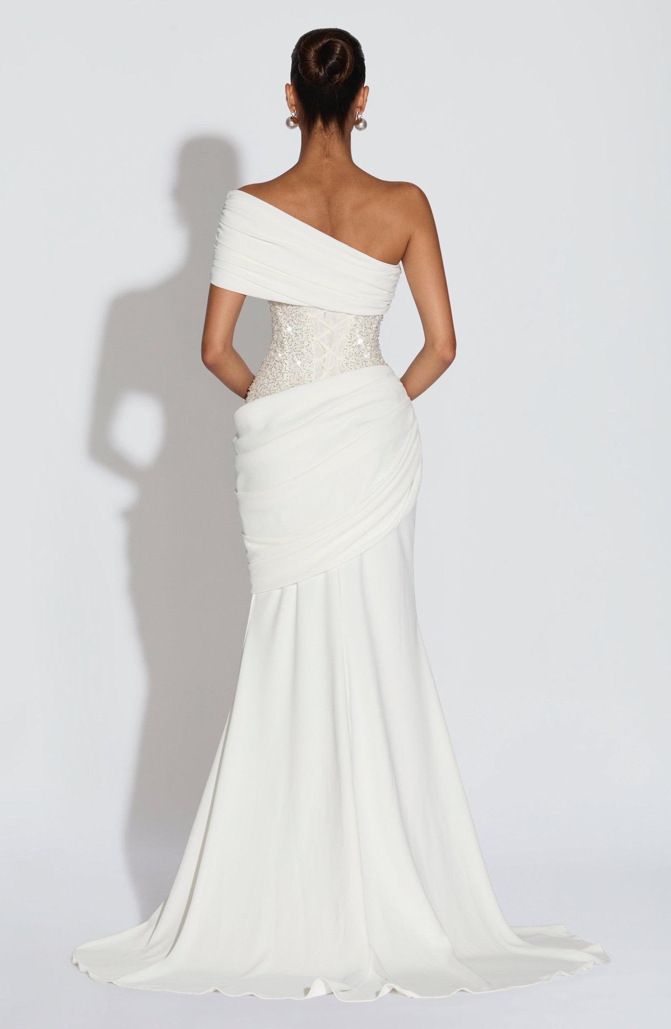 Ellora Maxi Elbise - Fildişi