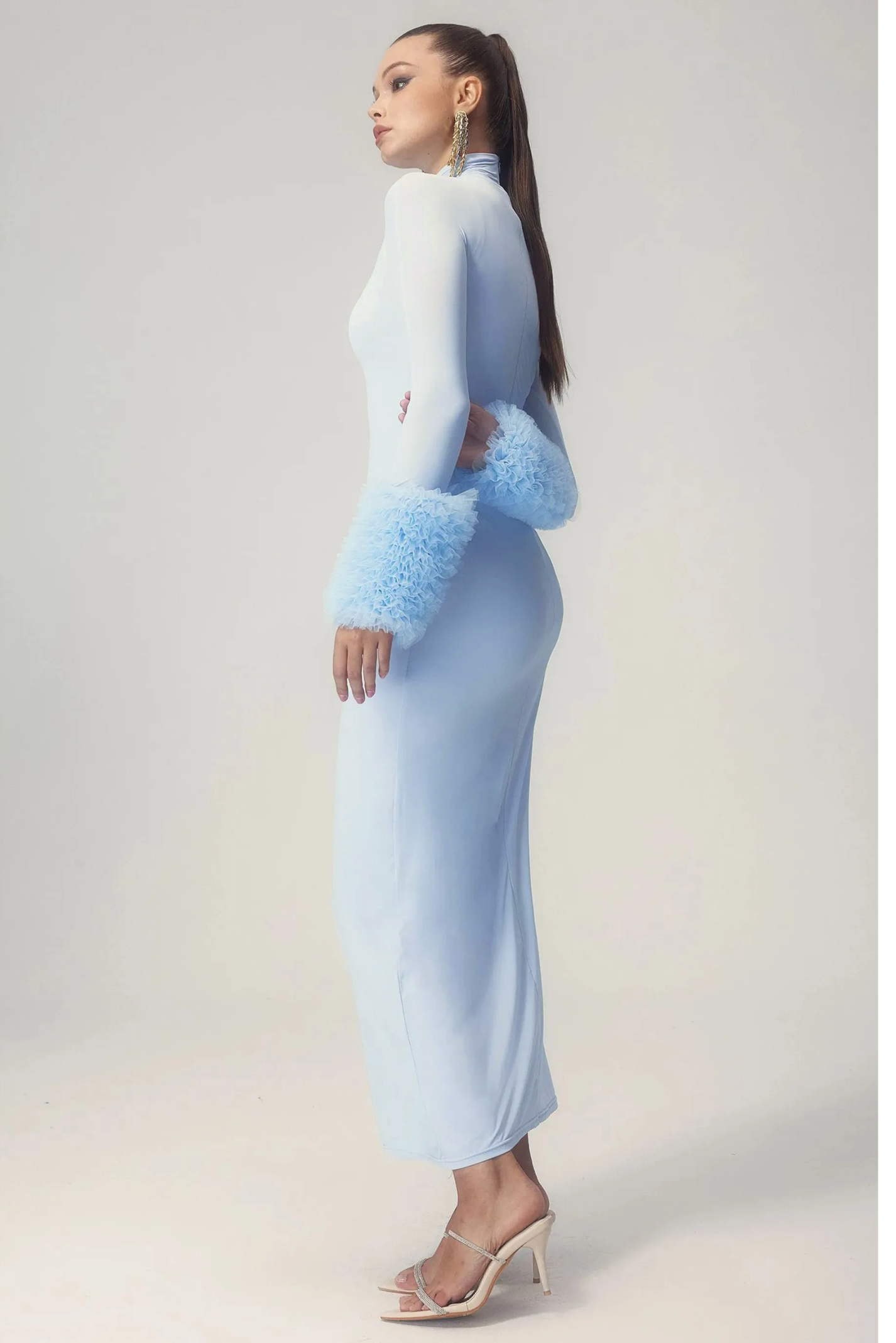 Luxe Fuzzy Elbise