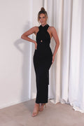 Esme Bodycon Çok Yönlü Maksi Elbise | Siyah