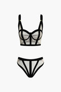 Mesh Two-Piece Lingerie