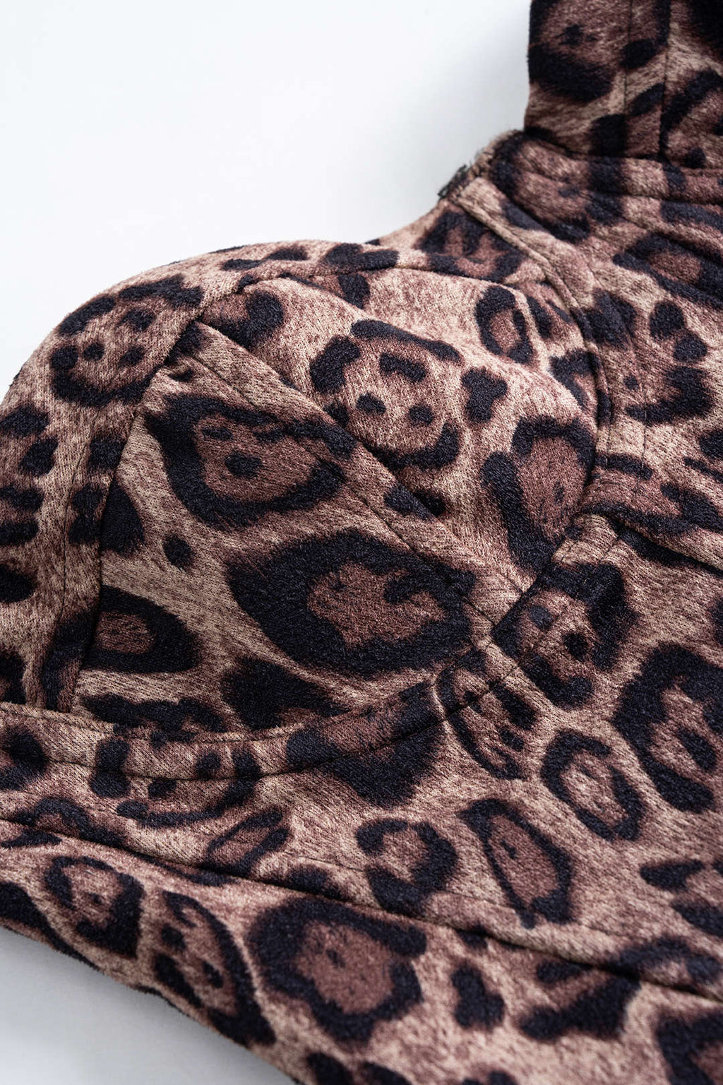 leopar desenli büstiyer