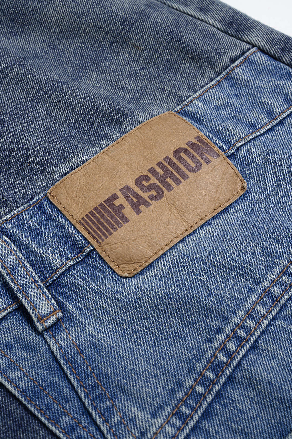 Denim Barrel Kot