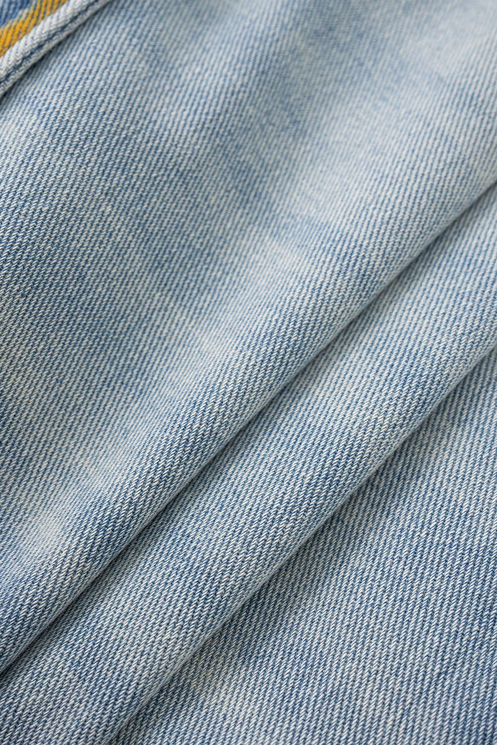 Denim Yüksek Bel Şort